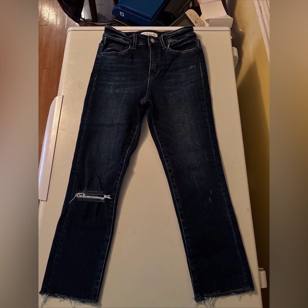Flying Monkey Medium High Rise Cropped Jeans Size 25.